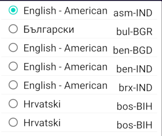 Set TTS Language image