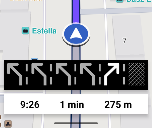 Lane Instructions image