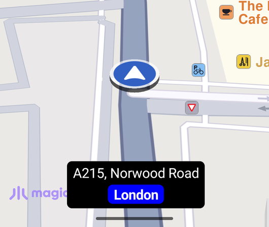 Display Current Street Info image