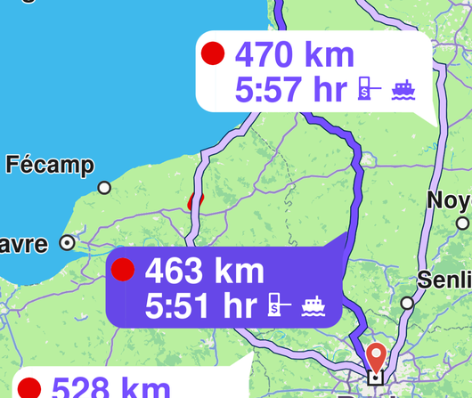 Routing On Map Java image