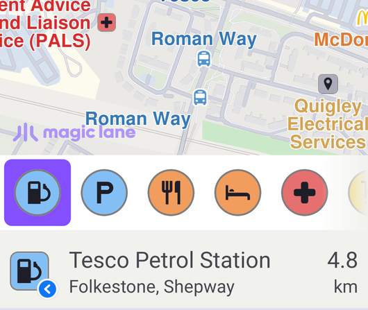 Search Along Route image