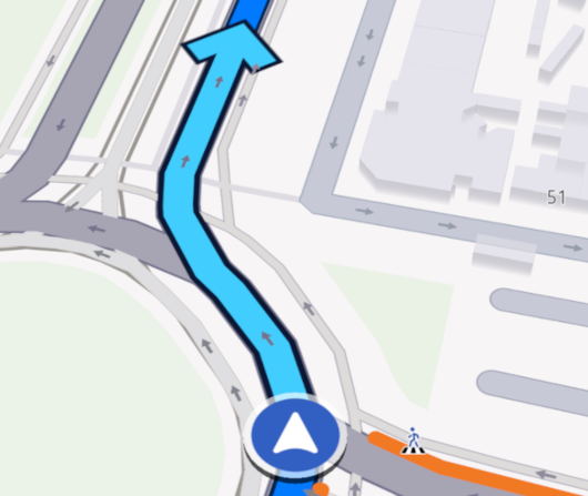 Route Simulation With Instructions image