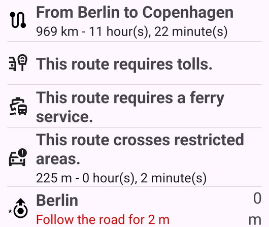 Route Instructions image