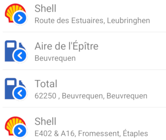 Search Along Route image