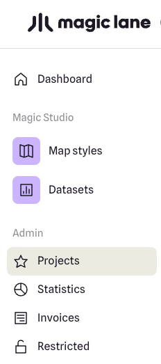 Navbar My Projects image