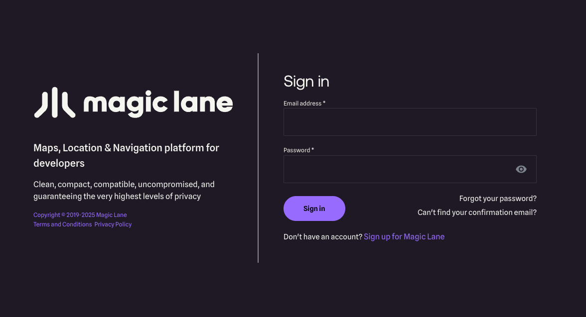 Sign in image