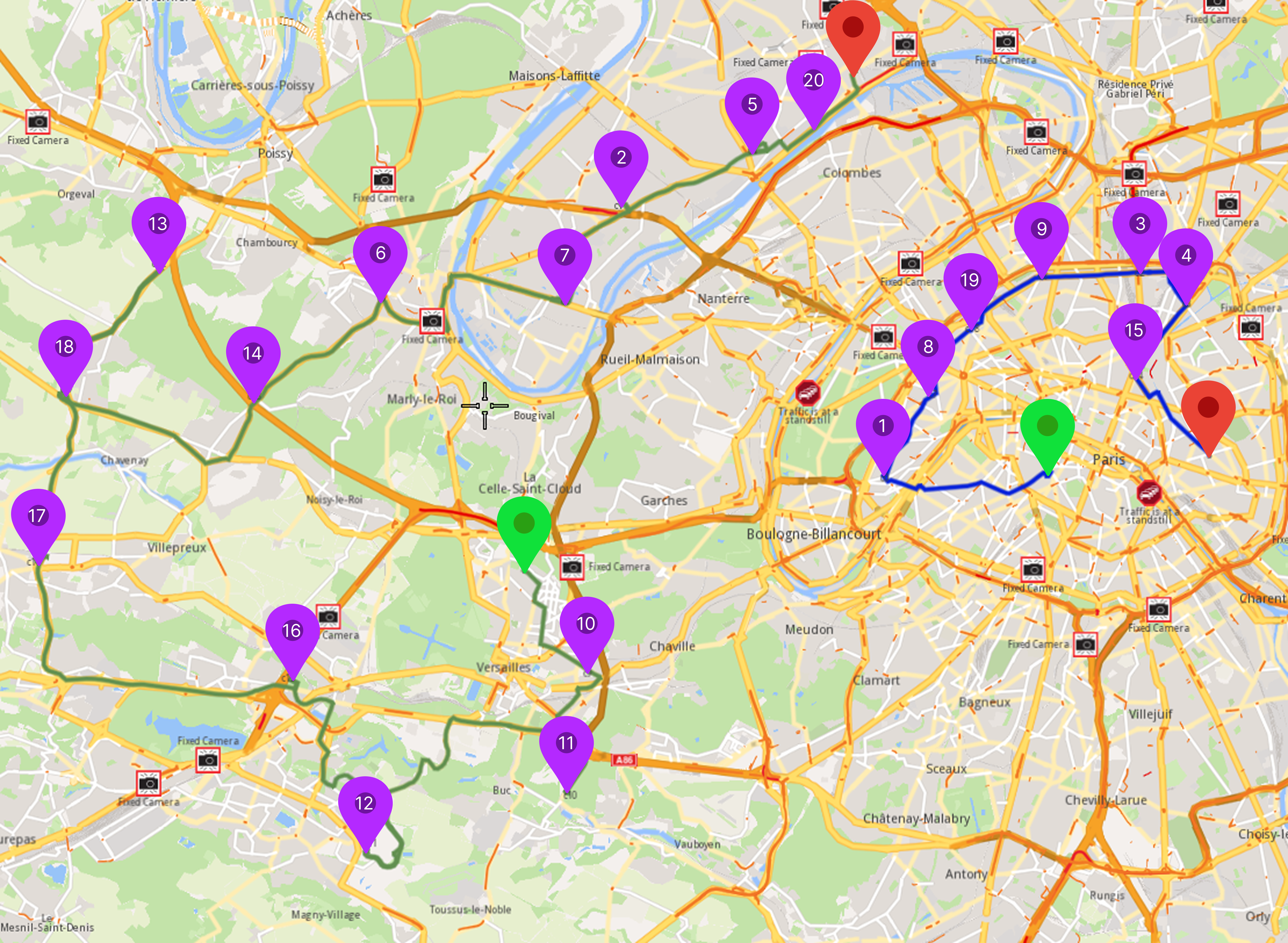 Paris Route Optimization
