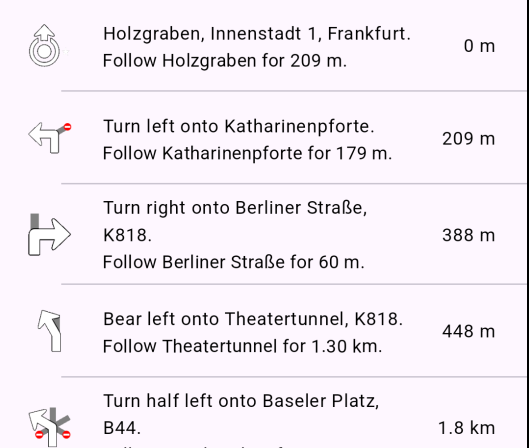 Route Instructions image