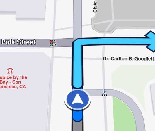 Search Along Route image