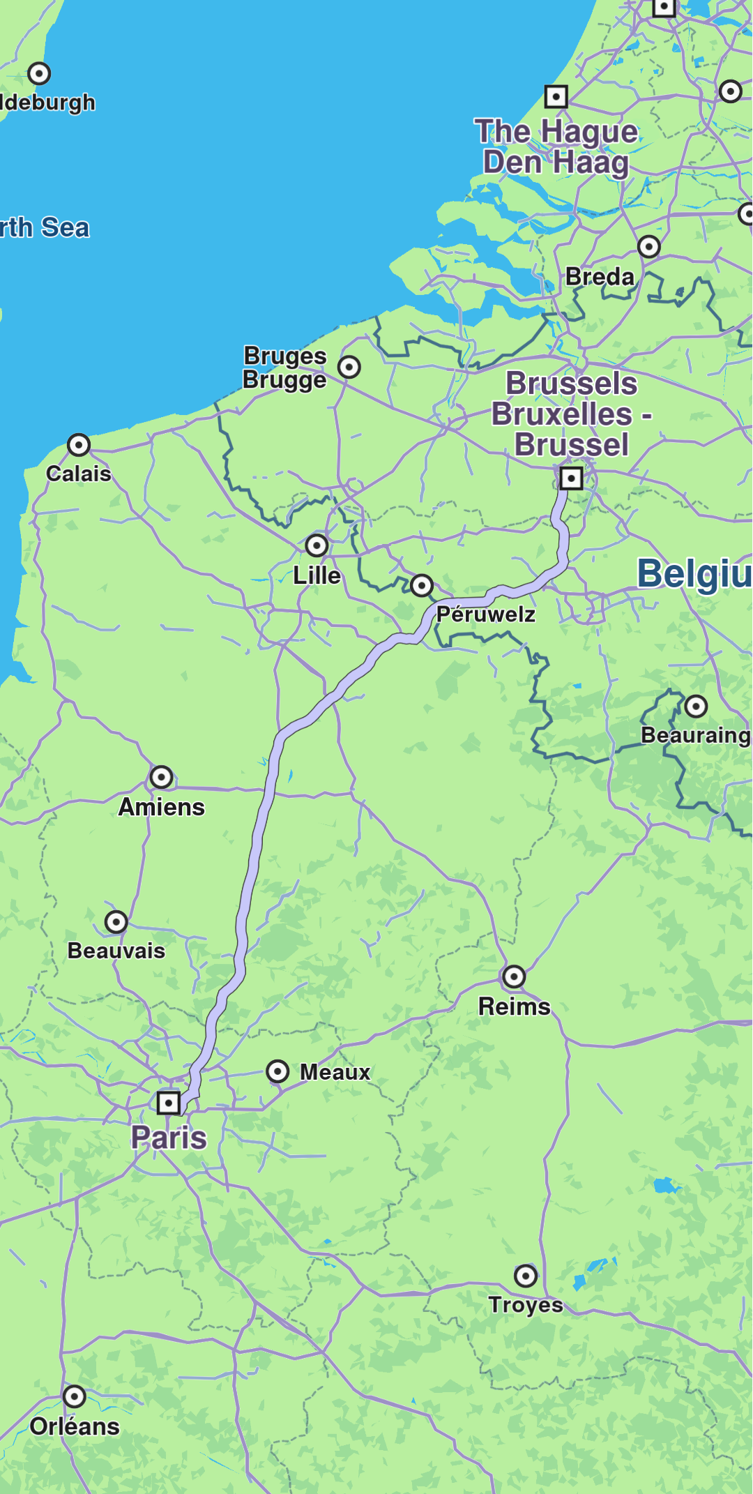 Display paths | Magic Lane - Maps SDK for TypeScript documentation