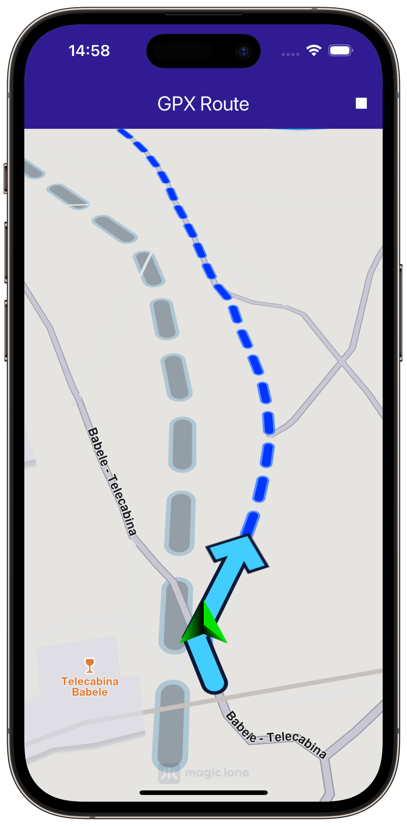 gpx_route - example flutter screenshot