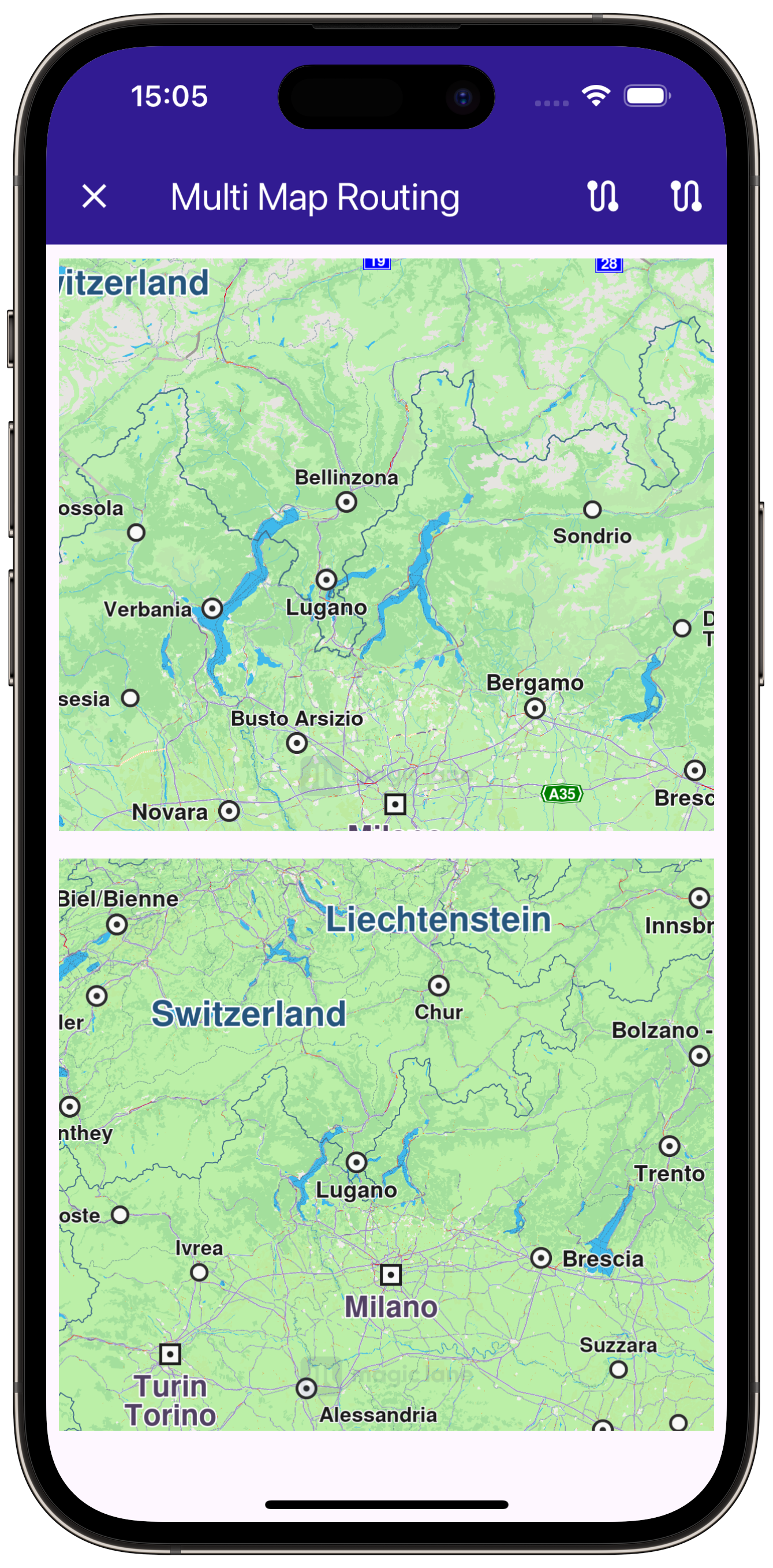 map_update - example flutter screenshot