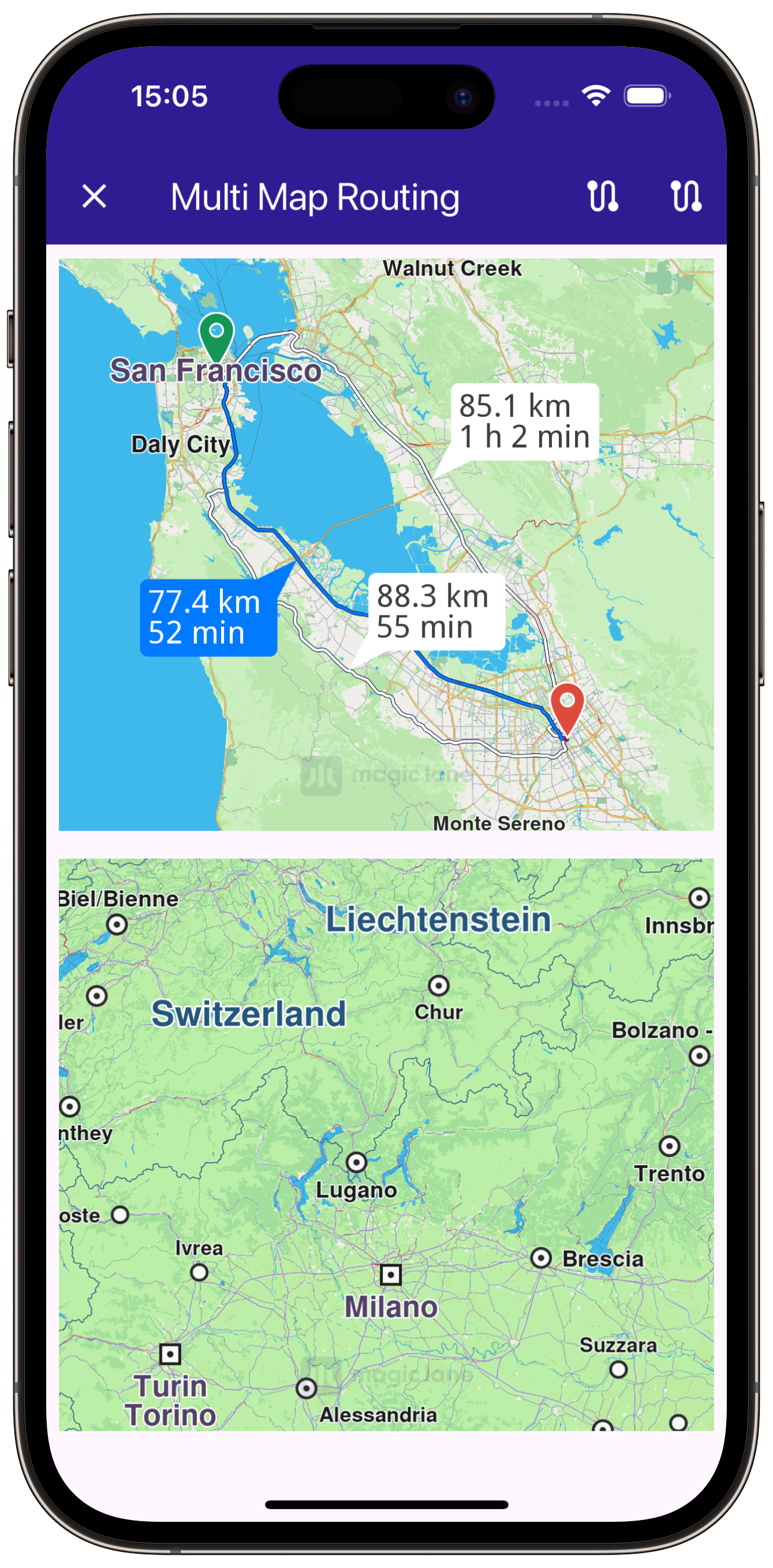 map_update - example flutter screenshot