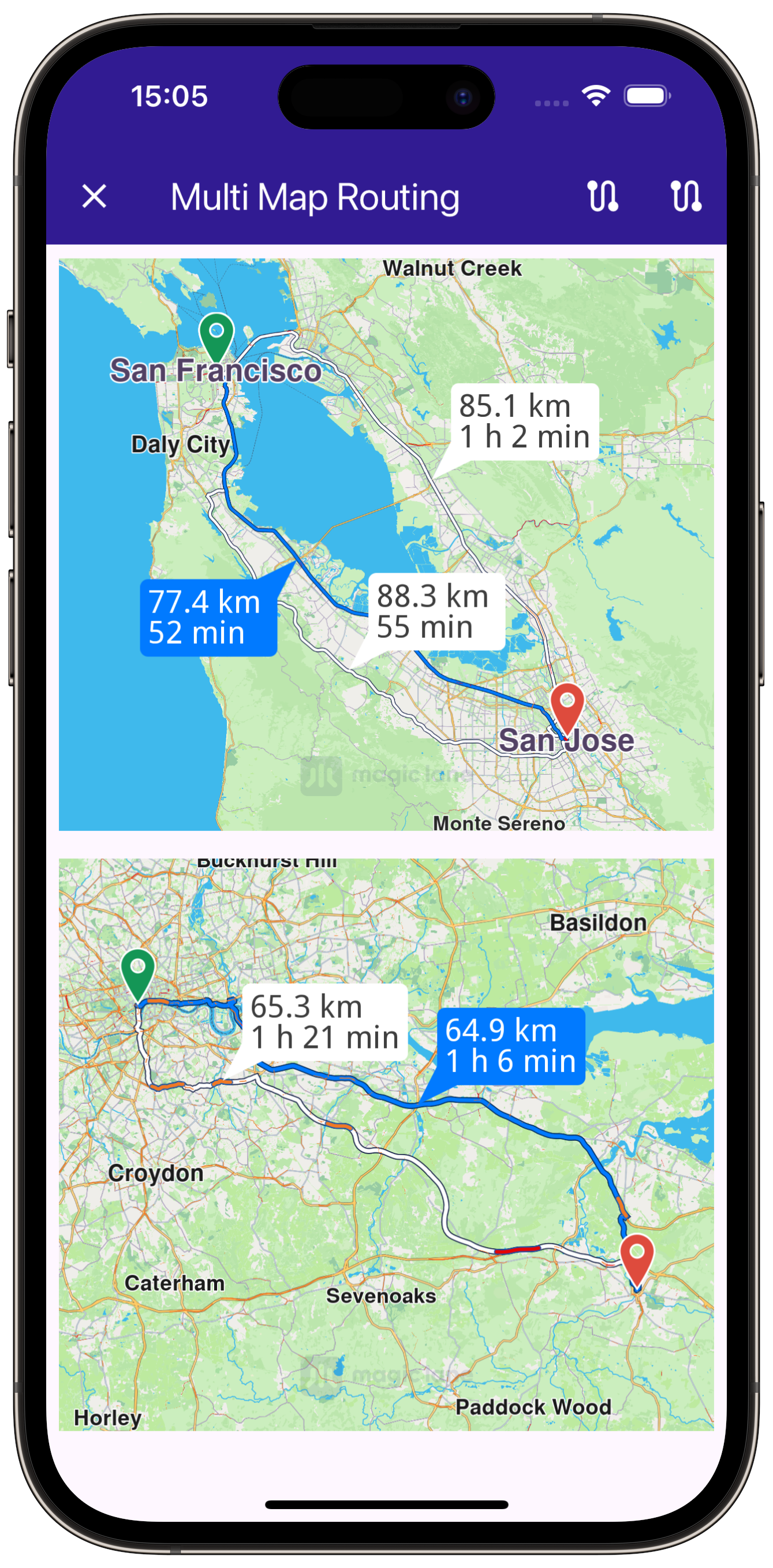 map_update - example flutter screenshot