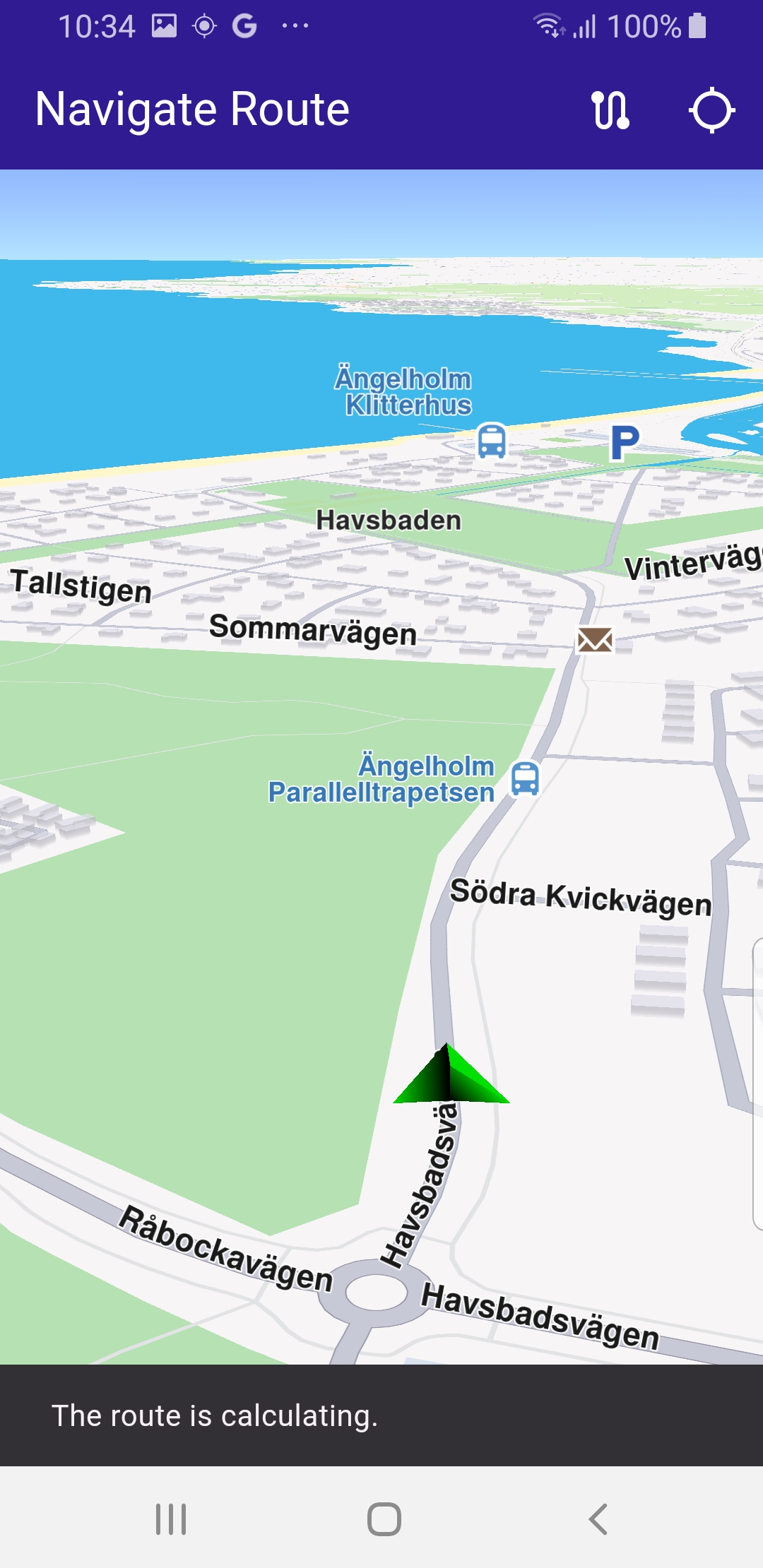 navigate_route - example flutter screenshot